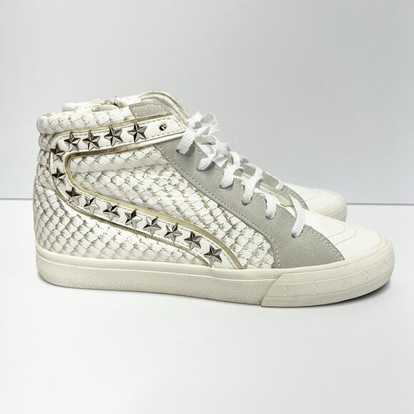 Vintage Havana High Top Lynn Multi Mix White Cream Shoes Women’s 7 - Picture 7 of 16